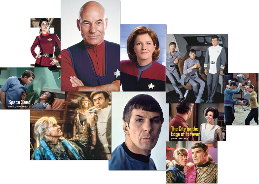 Star Trek: The Captains spread